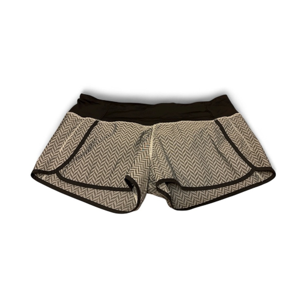 Lululemon Athletica Black and Gray Athletic Shorts